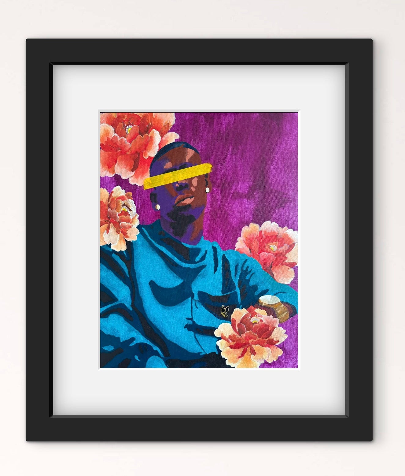 "Masked Yet Blooming" Print